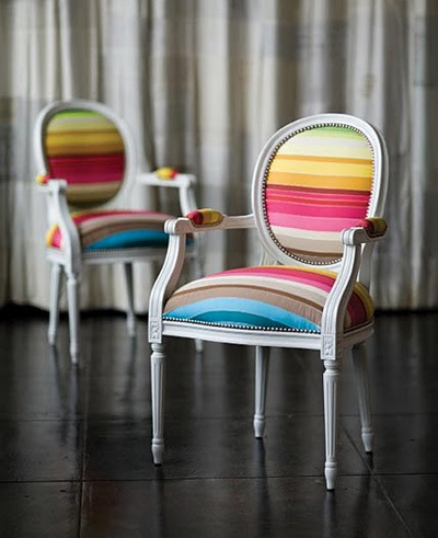 rainbow louis chairs via roost home