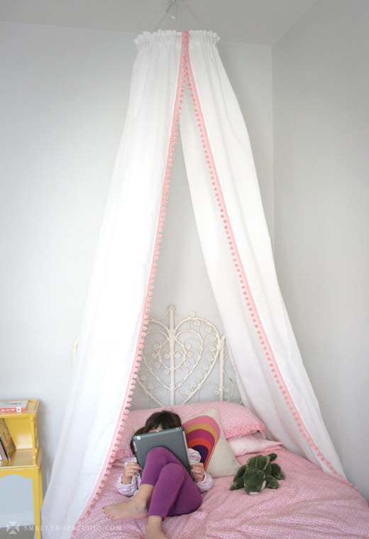 D.I.Y. Bed Tent Canopy | Erika Brechtel | Brand Stylist