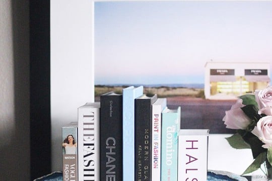 Erika Brechtel for Brooklyn Thread blue agate bookends giveaway 1