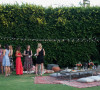 Erika Brechtel outdoor Moroccan party wine tasting photo by Jen Daigle 387 social hour girls