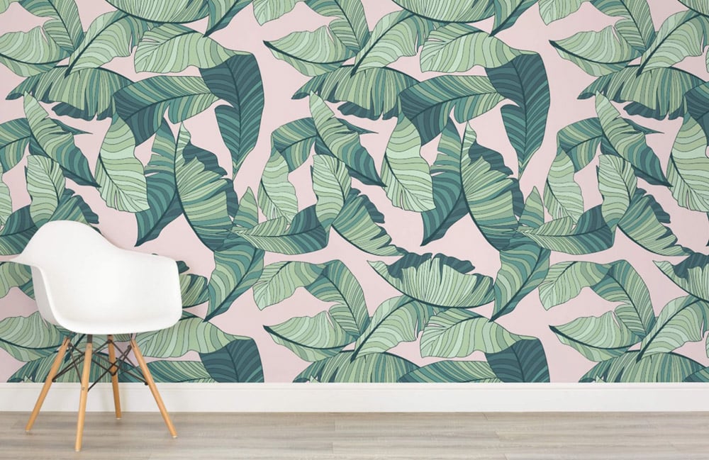 Wallflowers Art Mural Wallpaper Erika Brechtel