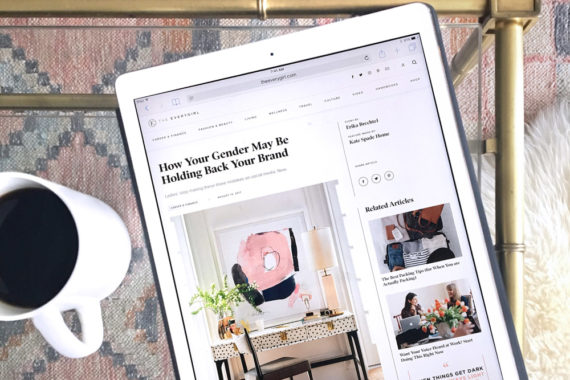 The Everygirl branding tips for women by Erika Brechtel