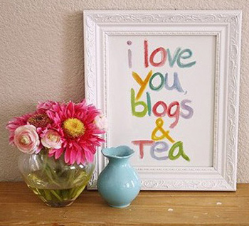 Made By Girl: blogs and tea