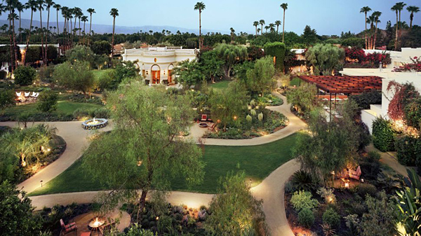 The Parker Palm Springs gardens