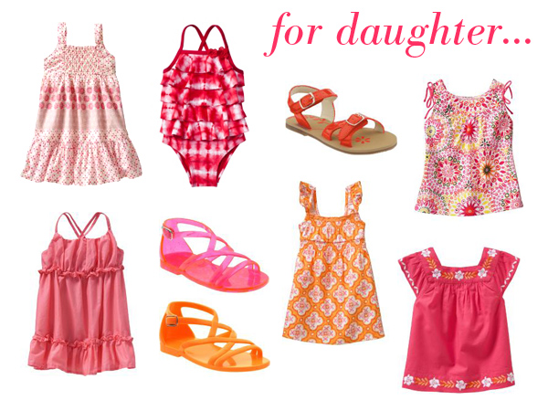 pink & orange boho for daughter