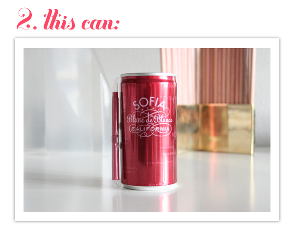 5 Little Things: Sofia Blanc de Blanc in a can