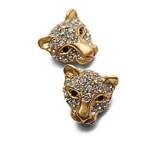 Zhush jaguar earrings