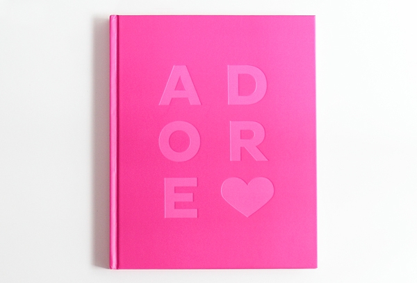 Adore Home magazine book pink exterior