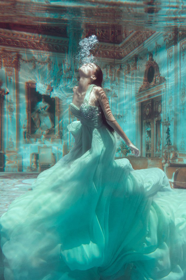 These Fine Walls art photography Drowning Princess by Jvdus Berra
