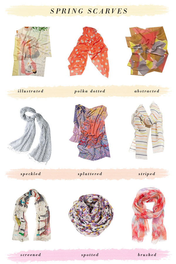 spring scarves