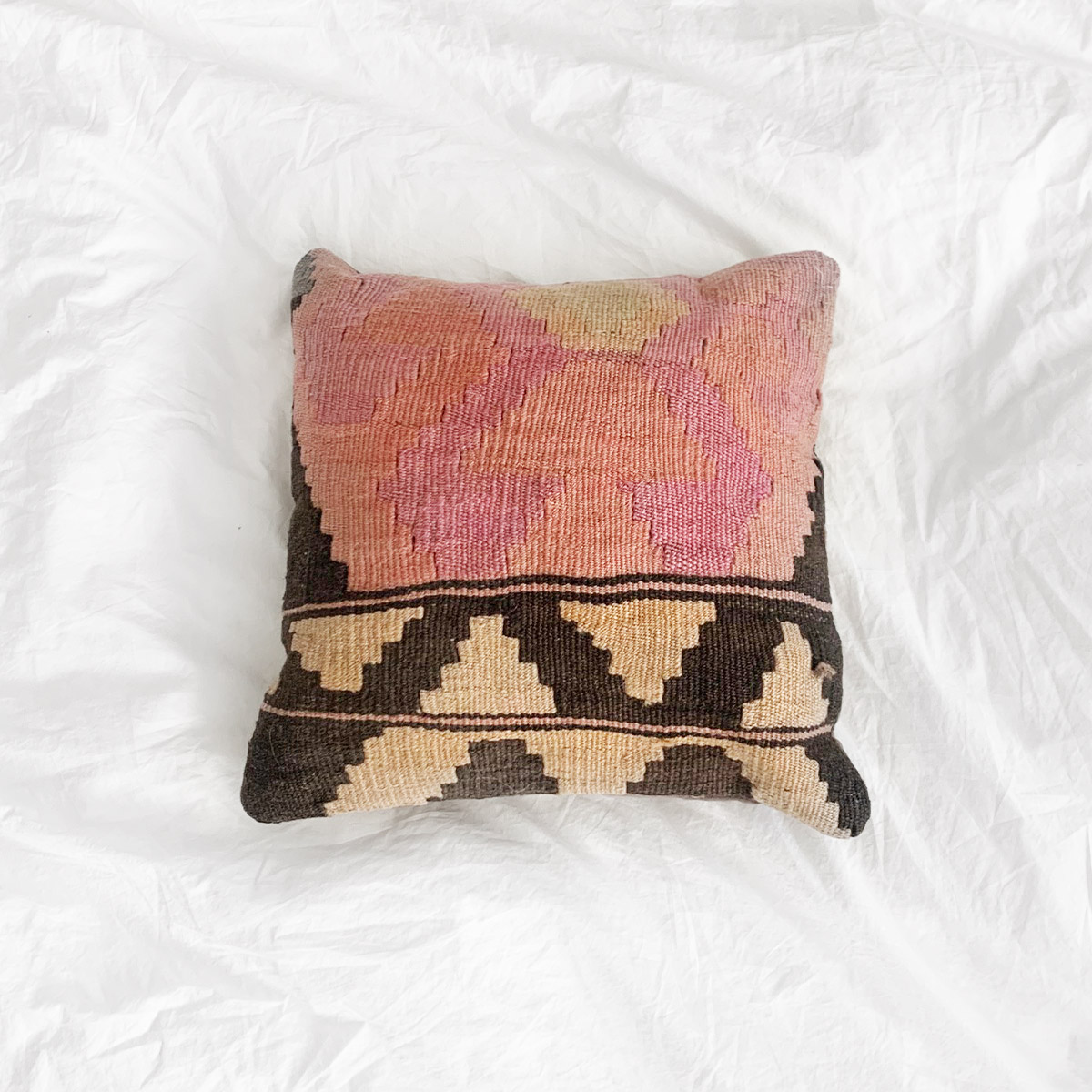 pink kilim pillow