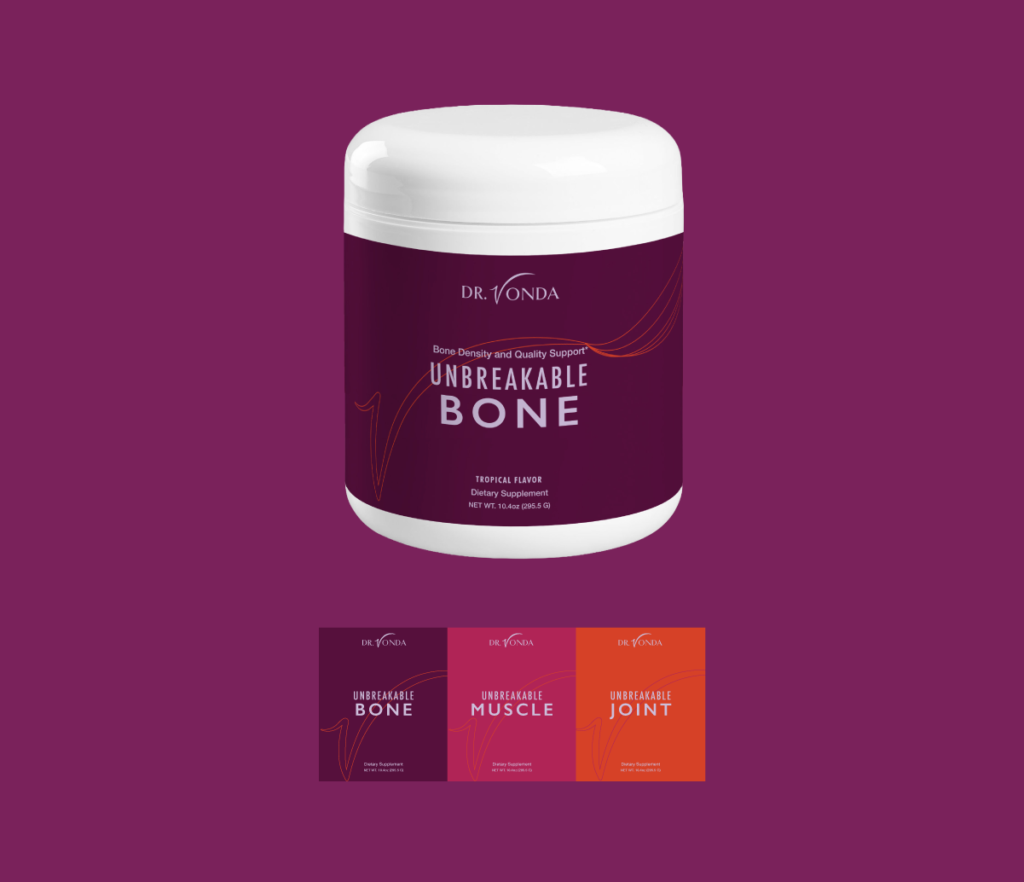 Dr-Vonda-Wright-MD-Unbreakable-rebrand-by-Erika-Brechtel_packaging